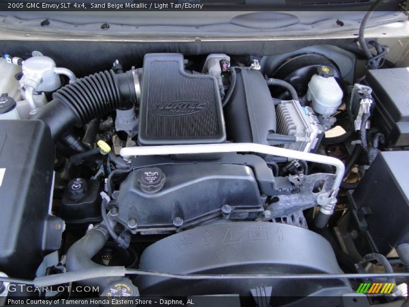 Sand Beige Metallic / Light Tan/Ebony 2005 GMC Envoy SLT 4x4