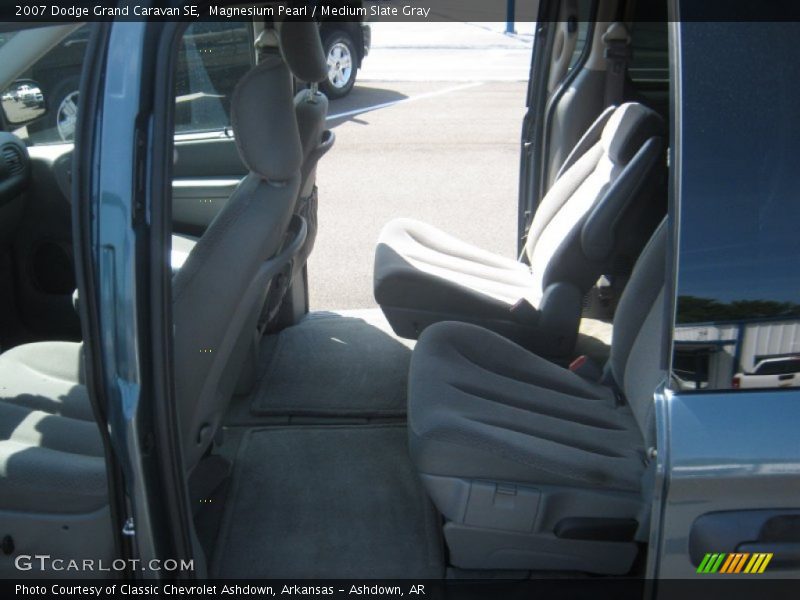 Magnesium Pearl / Medium Slate Gray 2007 Dodge Grand Caravan SE