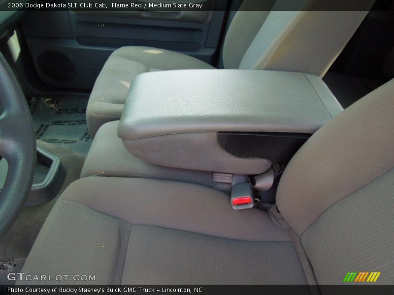 Flame Red / Medium Slate Gray 2006 Dodge Dakota SLT Club Cab