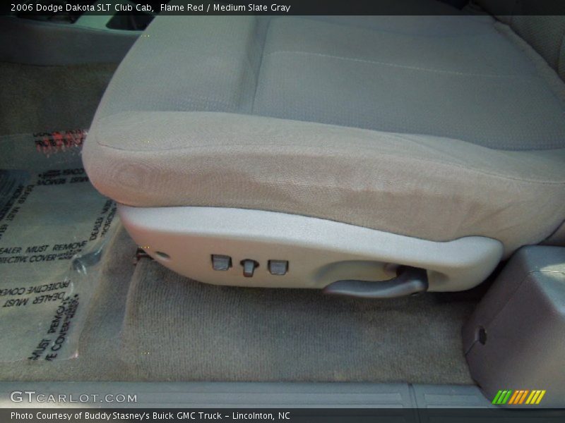 Flame Red / Medium Slate Gray 2006 Dodge Dakota SLT Club Cab