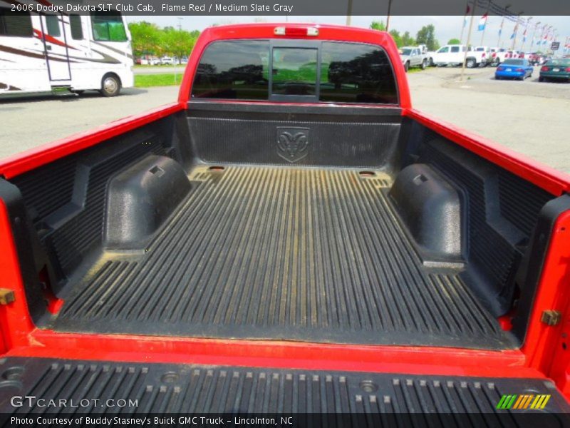 Flame Red / Medium Slate Gray 2006 Dodge Dakota SLT Club Cab