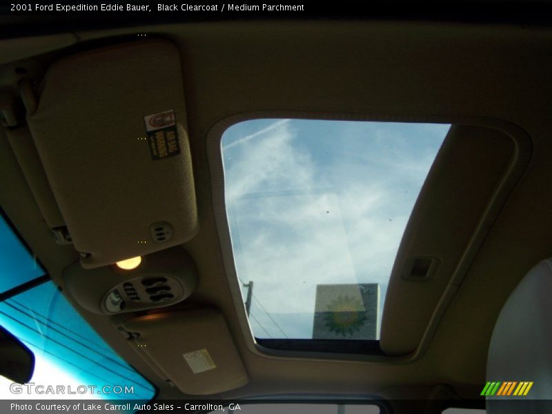 Black Clearcoat / Medium Parchment 2001 Ford Expedition Eddie Bauer