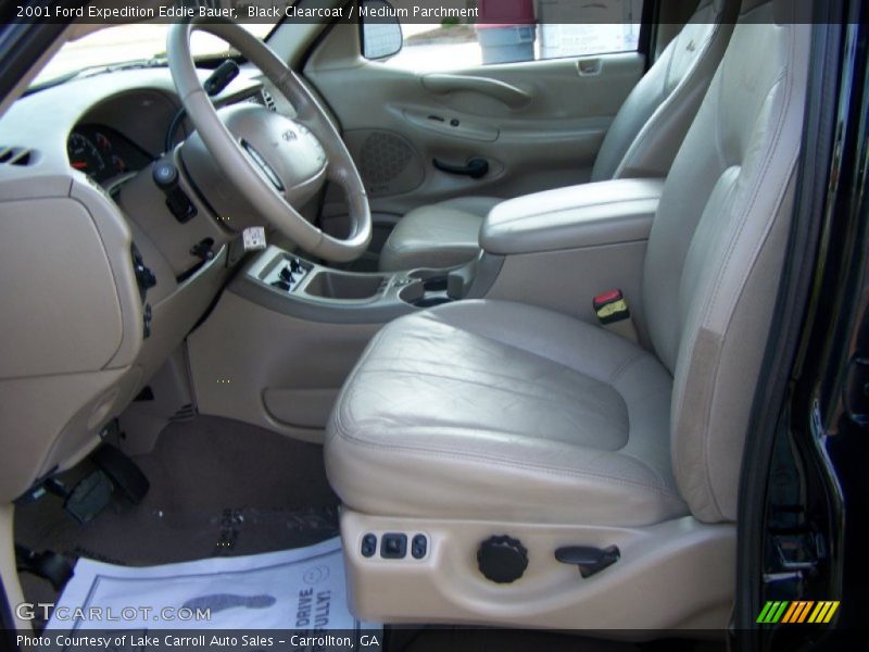 Black Clearcoat / Medium Parchment 2001 Ford Expedition Eddie Bauer