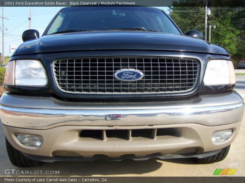 Black Clearcoat / Medium Parchment 2001 Ford Expedition Eddie Bauer