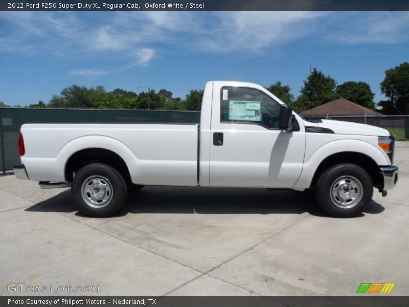  2012 F250 Super Duty XL Regular Cab Oxford White