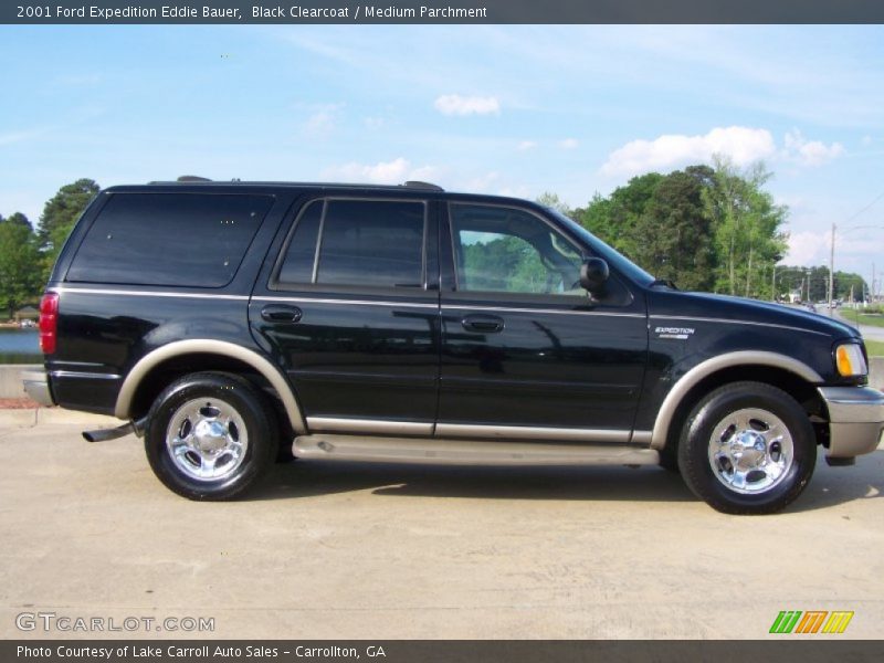 Black Clearcoat / Medium Parchment 2001 Ford Expedition Eddie Bauer