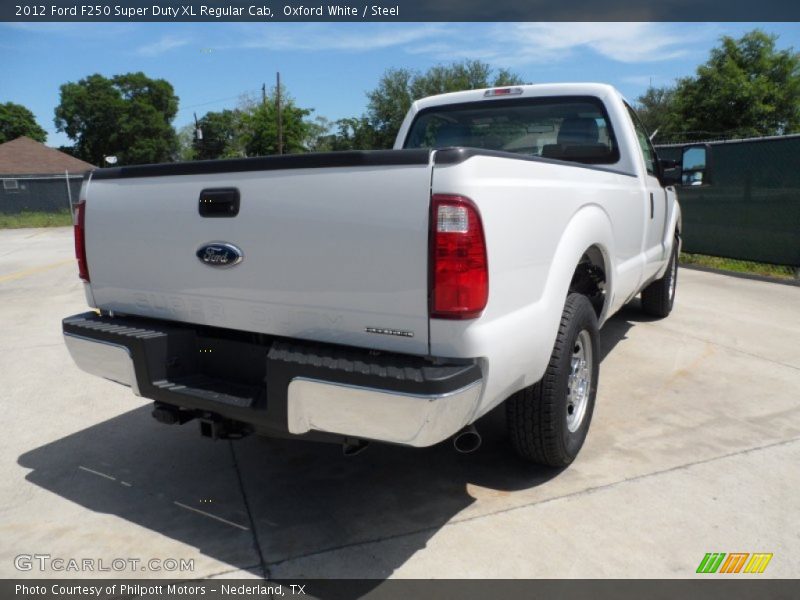 Oxford White / Steel 2012 Ford F250 Super Duty XL Regular Cab