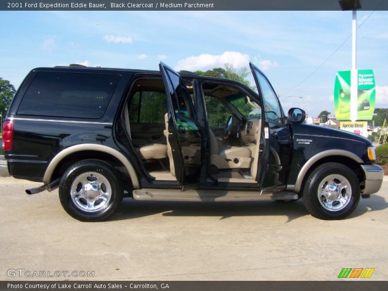 Black Clearcoat / Medium Parchment 2001 Ford Expedition Eddie Bauer