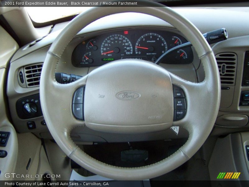 Black Clearcoat / Medium Parchment 2001 Ford Expedition Eddie Bauer