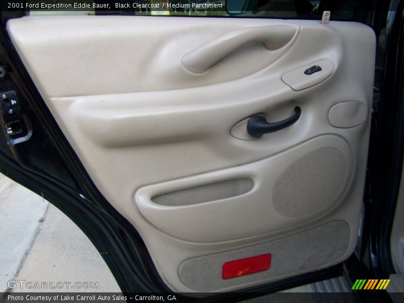 Black Clearcoat / Medium Parchment 2001 Ford Expedition Eddie Bauer