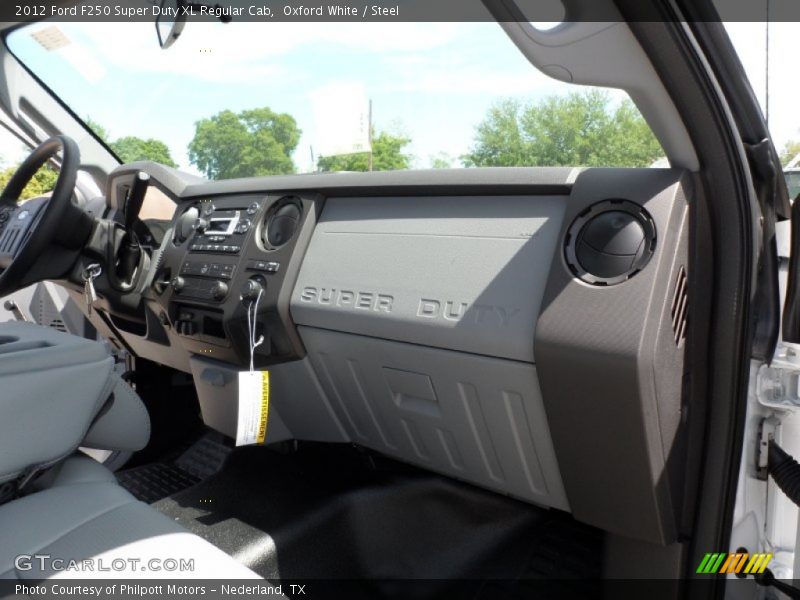 Oxford White / Steel 2012 Ford F250 Super Duty XL Regular Cab