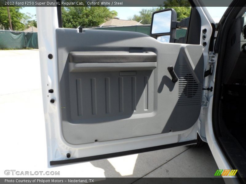 Oxford White / Steel 2012 Ford F250 Super Duty XL Regular Cab