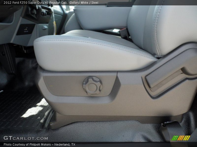 Front Seat of 2012 F250 Super Duty XL Regular Cab