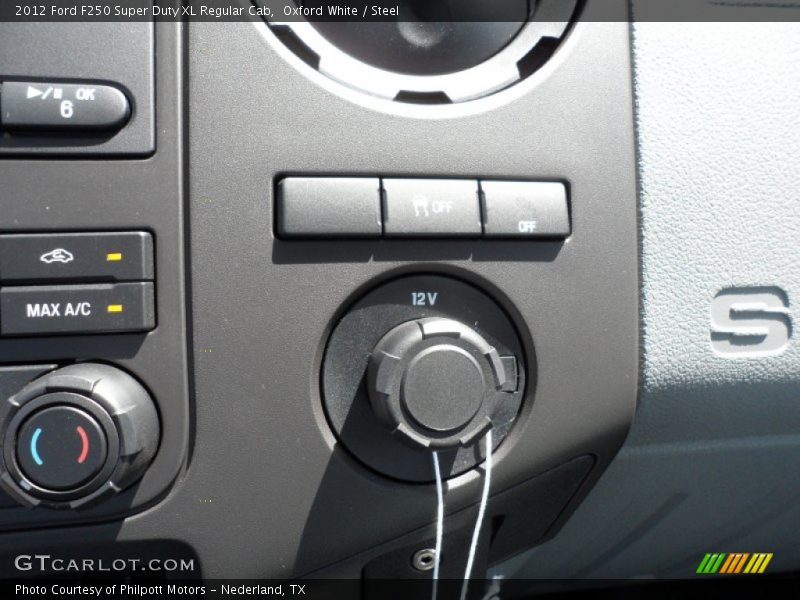 Oxford White / Steel 2012 Ford F250 Super Duty XL Regular Cab