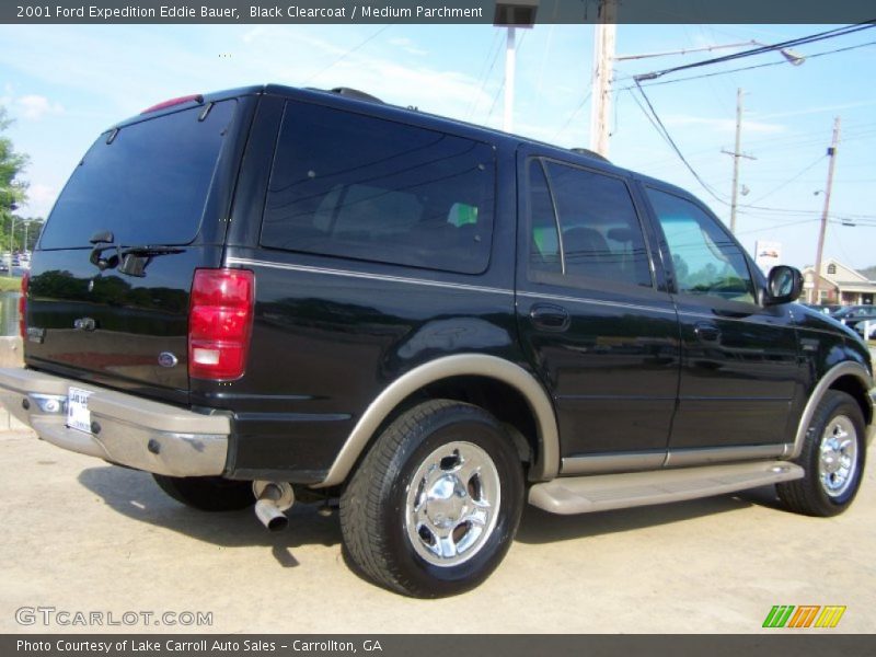 Black Clearcoat / Medium Parchment 2001 Ford Expedition Eddie Bauer