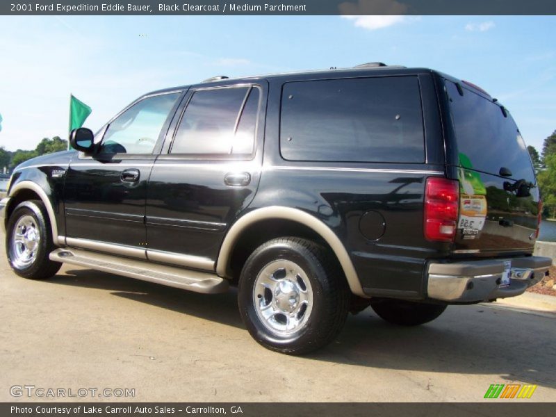 Black Clearcoat / Medium Parchment 2001 Ford Expedition Eddie Bauer