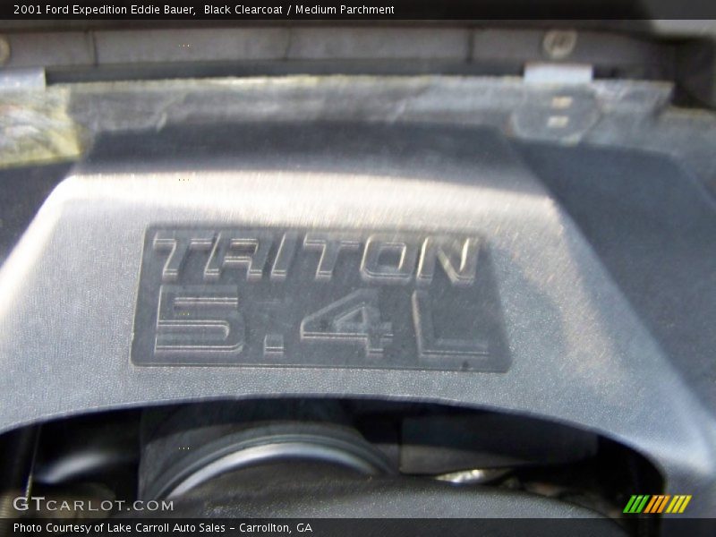Black Clearcoat / Medium Parchment 2001 Ford Expedition Eddie Bauer
