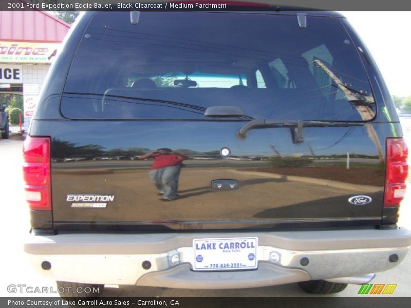 Black Clearcoat / Medium Parchment 2001 Ford Expedition Eddie Bauer