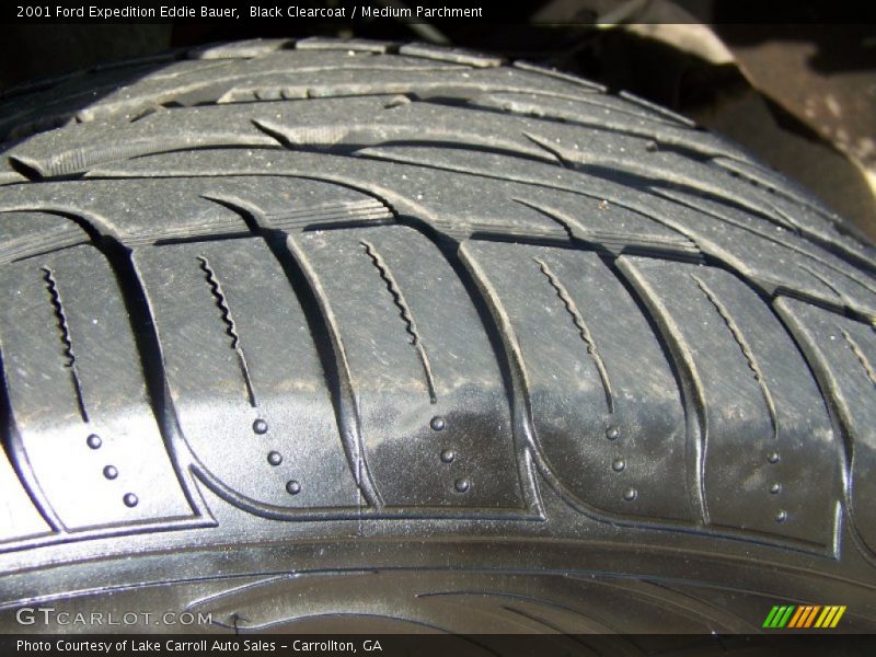 Black Clearcoat / Medium Parchment 2001 Ford Expedition Eddie Bauer
