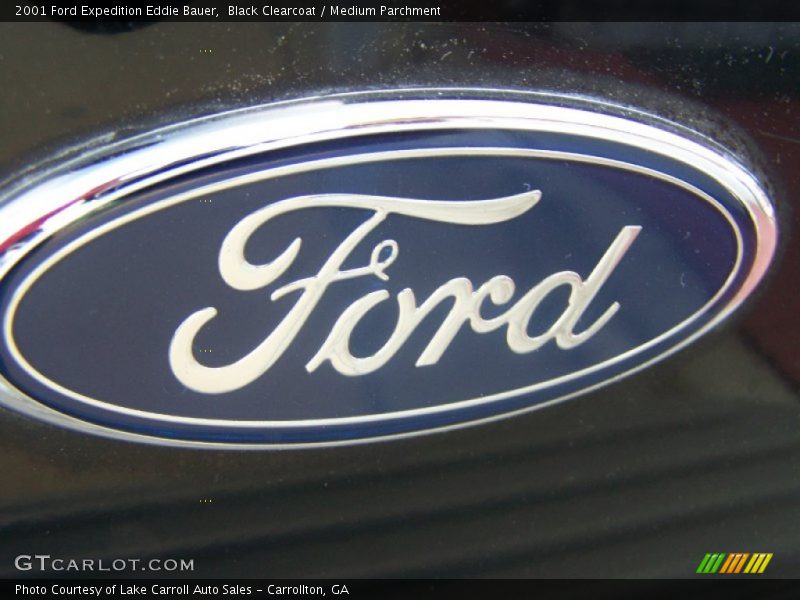 Black Clearcoat / Medium Parchment 2001 Ford Expedition Eddie Bauer