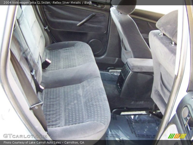 Reflex Silver Metallic / Black 2004 Volkswagen Jetta GL Sedan