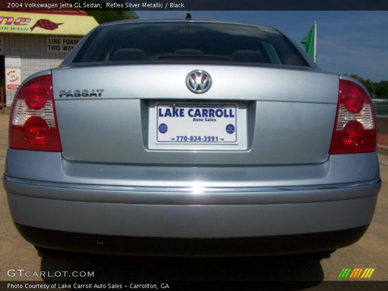 Reflex Silver Metallic / Black 2004 Volkswagen Jetta GL Sedan