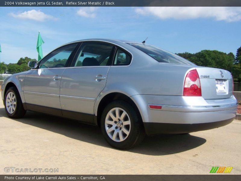 Reflex Silver Metallic / Black 2004 Volkswagen Jetta GL Sedan