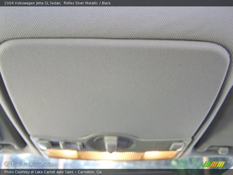 Reflex Silver Metallic / Black 2004 Volkswagen Jetta GL Sedan