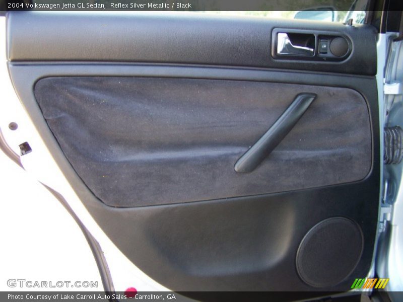 Reflex Silver Metallic / Black 2004 Volkswagen Jetta GL Sedan