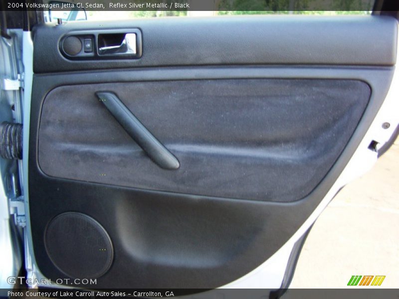 Reflex Silver Metallic / Black 2004 Volkswagen Jetta GL Sedan
