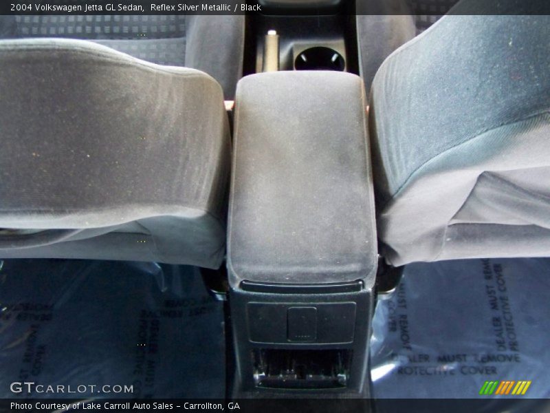 Reflex Silver Metallic / Black 2004 Volkswagen Jetta GL Sedan