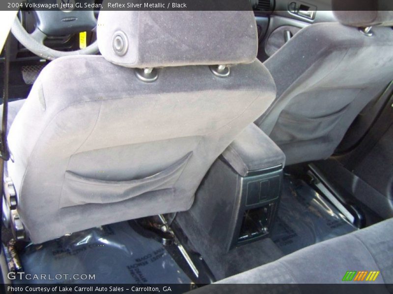 Reflex Silver Metallic / Black 2004 Volkswagen Jetta GL Sedan