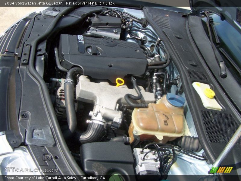 Reflex Silver Metallic / Black 2004 Volkswagen Jetta GL Sedan