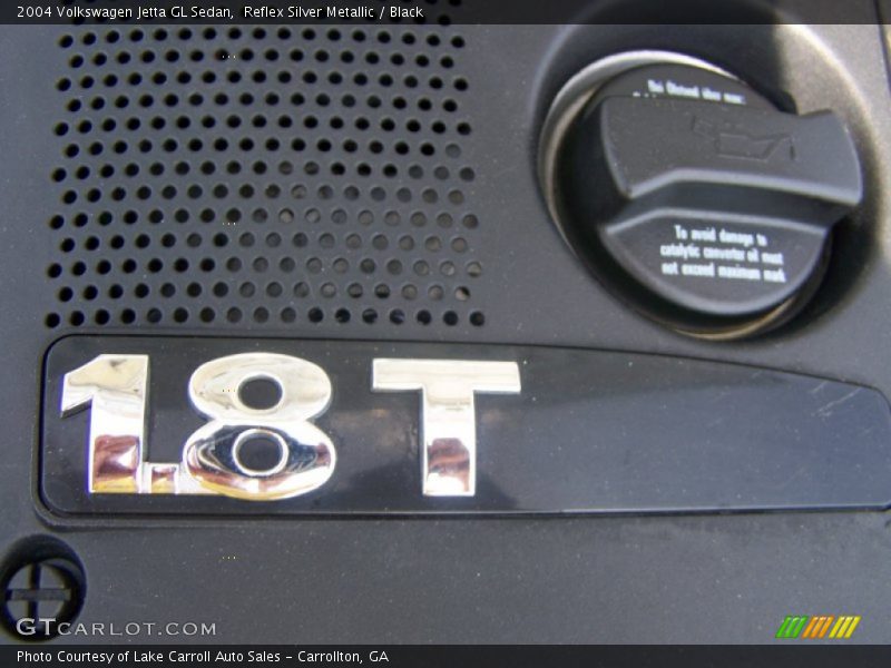 Reflex Silver Metallic / Black 2004 Volkswagen Jetta GL Sedan