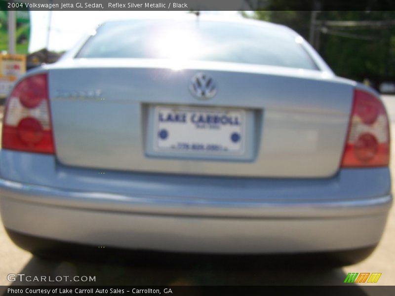 Reflex Silver Metallic / Black 2004 Volkswagen Jetta GL Sedan