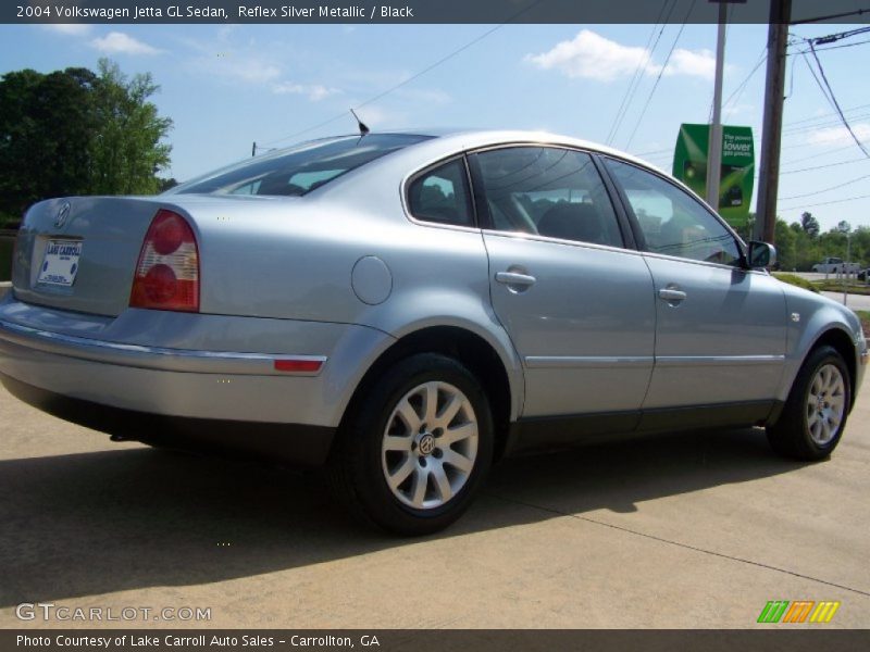 Reflex Silver Metallic / Black 2004 Volkswagen Jetta GL Sedan
