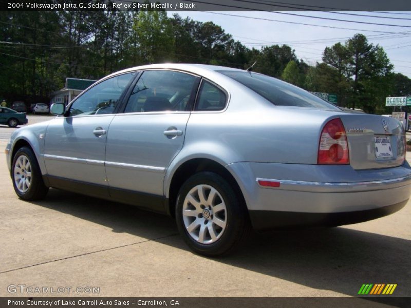 Reflex Silver Metallic / Black 2004 Volkswagen Jetta GL Sedan