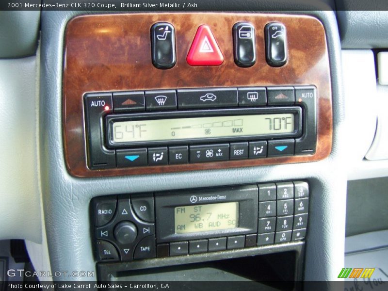 Controls of 2001 CLK 320 Coupe