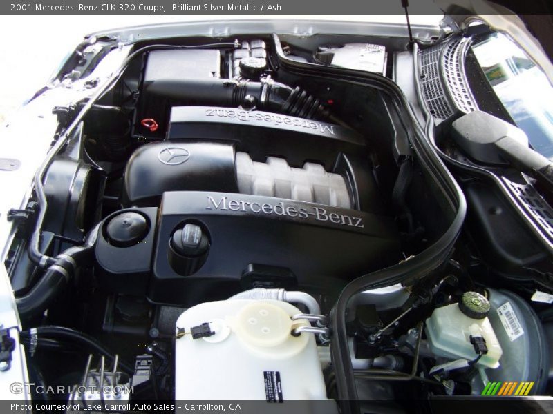  2001 CLK 320 Coupe Engine - 3.2 Liter SOHC 18-Valve V6