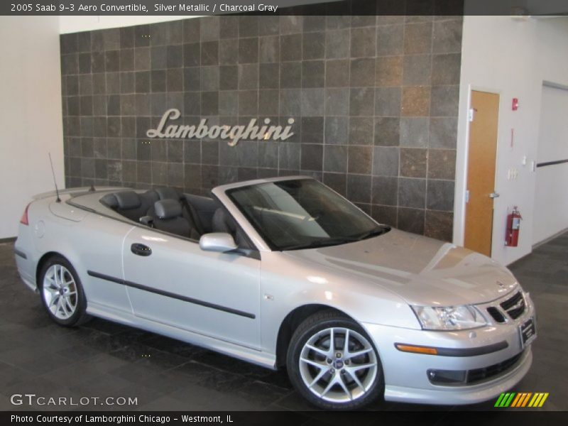  2005 9-3 Aero Convertible Silver Metallic