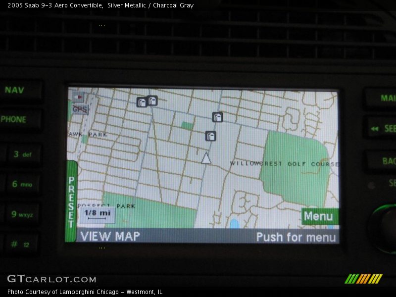 Silver Metallic / Charcoal Gray 2005 Saab 9-3 Aero Convertible