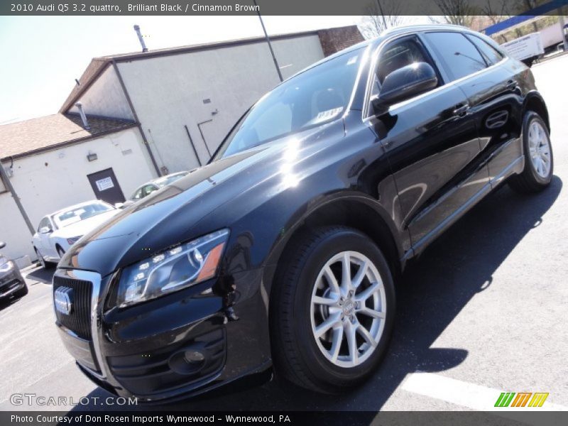 Brilliant Black / Cinnamon Brown 2010 Audi Q5 3.2 quattro