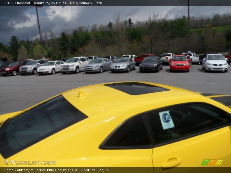 Rally Yellow / Black 2012 Chevrolet Camaro SS/RS Coupe