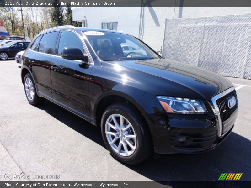 Brilliant Black / Cinnamon Brown 2010 Audi Q5 3.2 quattro