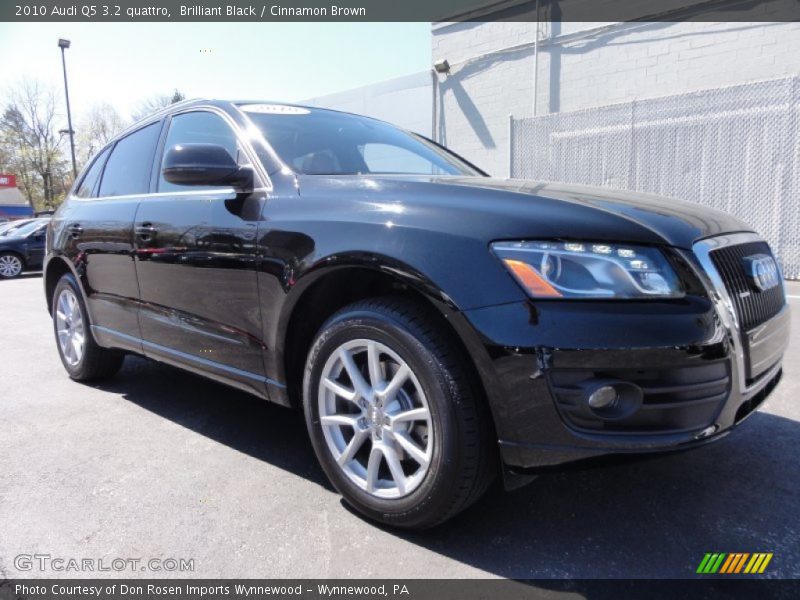 Brilliant Black / Cinnamon Brown 2010 Audi Q5 3.2 quattro