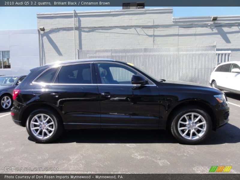 Brilliant Black / Cinnamon Brown 2010 Audi Q5 3.2 quattro