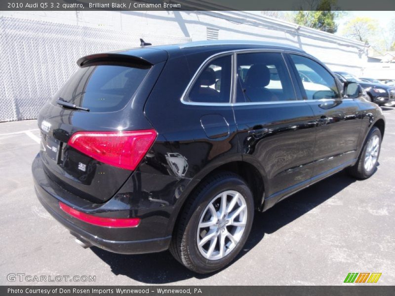 Brilliant Black / Cinnamon Brown 2010 Audi Q5 3.2 quattro