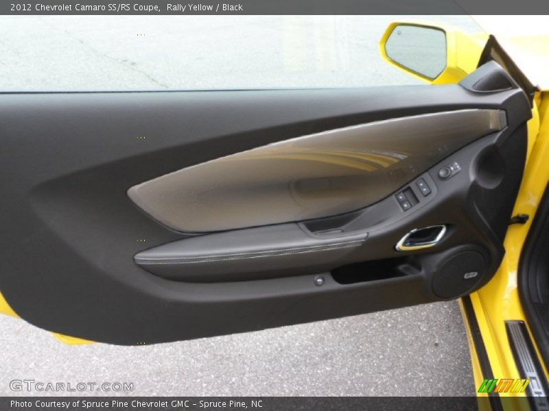 Rally Yellow / Black 2012 Chevrolet Camaro SS/RS Coupe