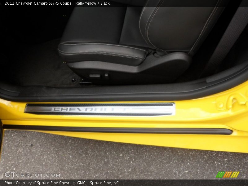 Rally Yellow / Black 2012 Chevrolet Camaro SS/RS Coupe
