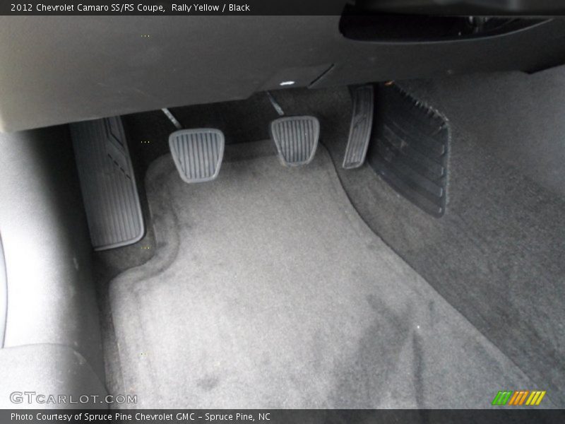 Rally Yellow / Black 2012 Chevrolet Camaro SS/RS Coupe